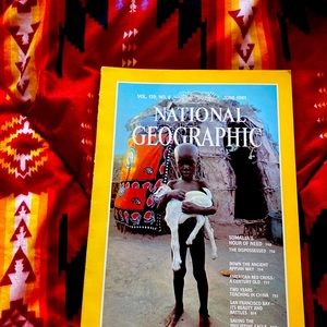 I’m selling this National Geographic book it’s vintage from June 1981 volume 159
